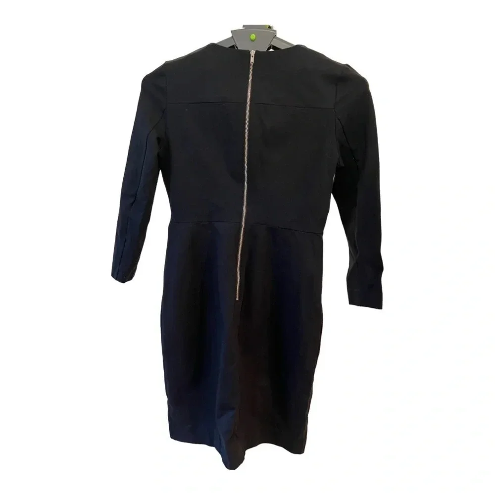 J crew black sheath dress Size 0 Good condition